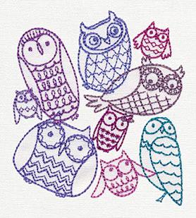 Hoot Owls Collage - Image 4