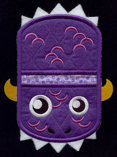 Hungry Monster Potholder (In the Hoop) - Image 2