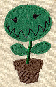 Hungry Plant (Applique) - Image 2