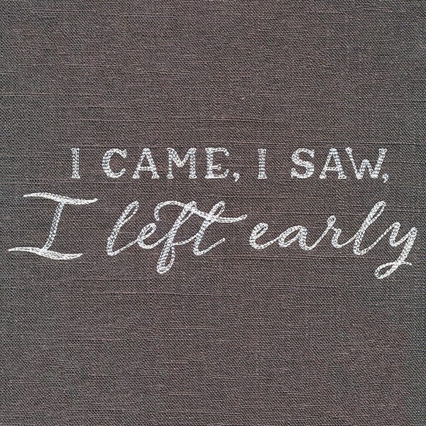 I Came, I Saw, I Left Early - Image 3