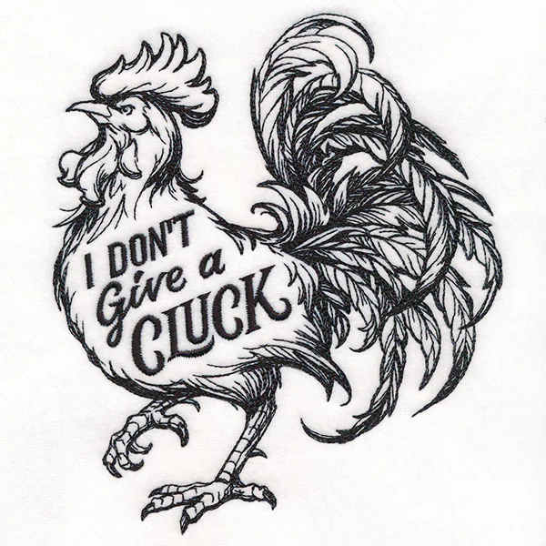I Don’t Give a Cluck Rooster - Image 2