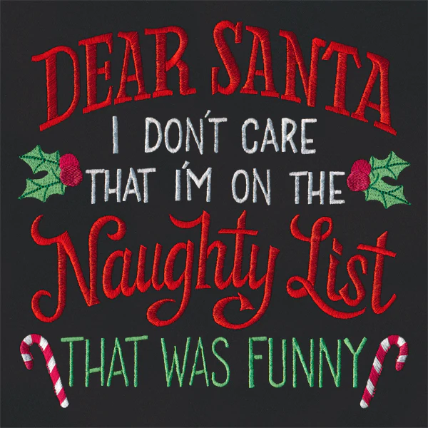 I Don't Care That I'm On the Naughty List