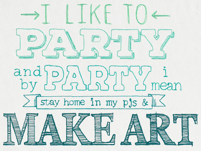 I Like to Party - Make Art