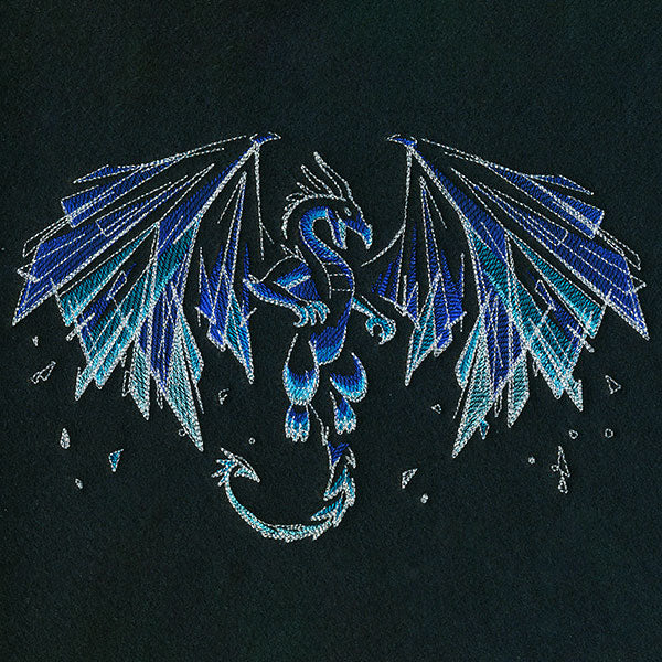 Icy Winter Dragon