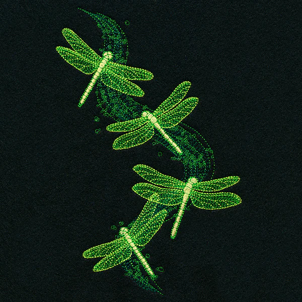 Illuminated Dragonfly Cascade - Image 5