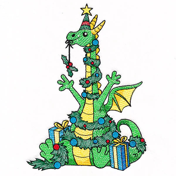 I'm a Christmas Tree Dragon - Image 2