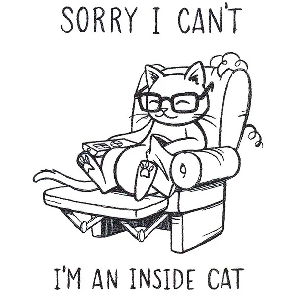 I'm An Inside Cat - Image 2