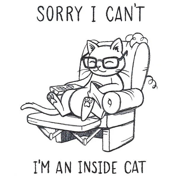 I'm An Inside Cat - Image 4