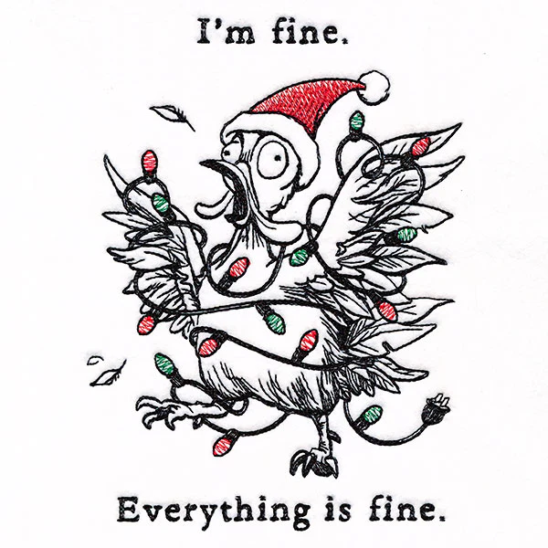 I'm Fine Holiday Chicken - Image 4