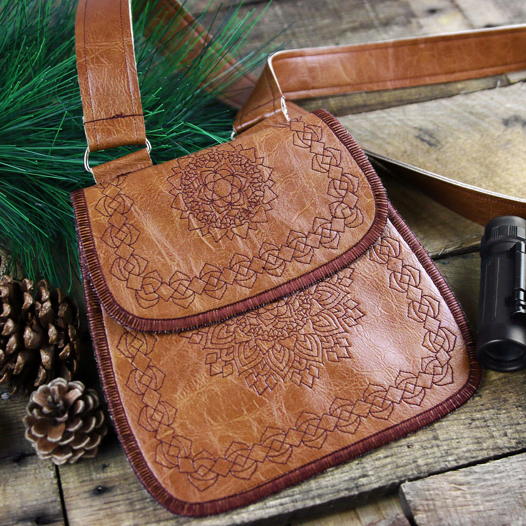 In a Stitch Leather Purse (In-the-Hoop) - Image 11