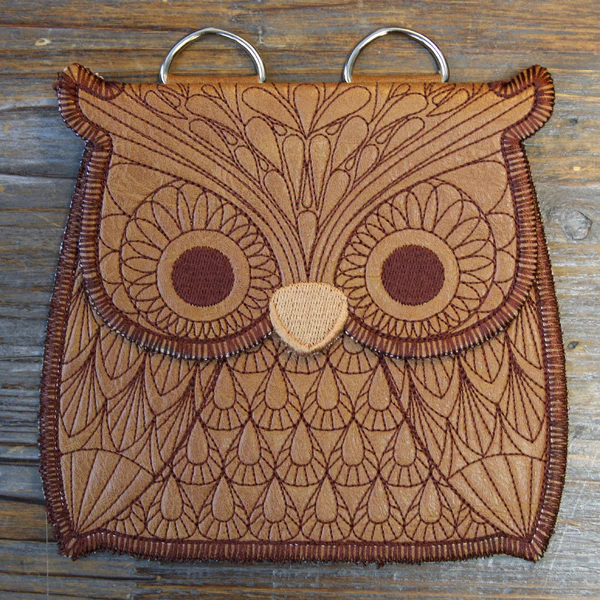 In a Stitch Owl Purse (In-the-Hoop) - Image 5