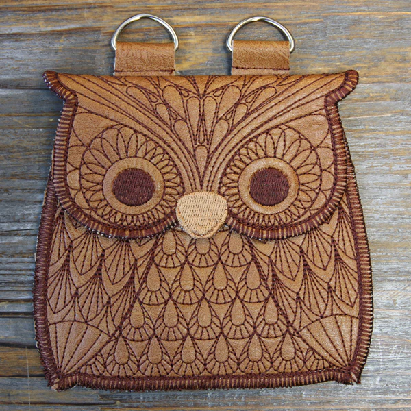 In a Stitch Owl Purse (In-the-Hoop) - Image 9