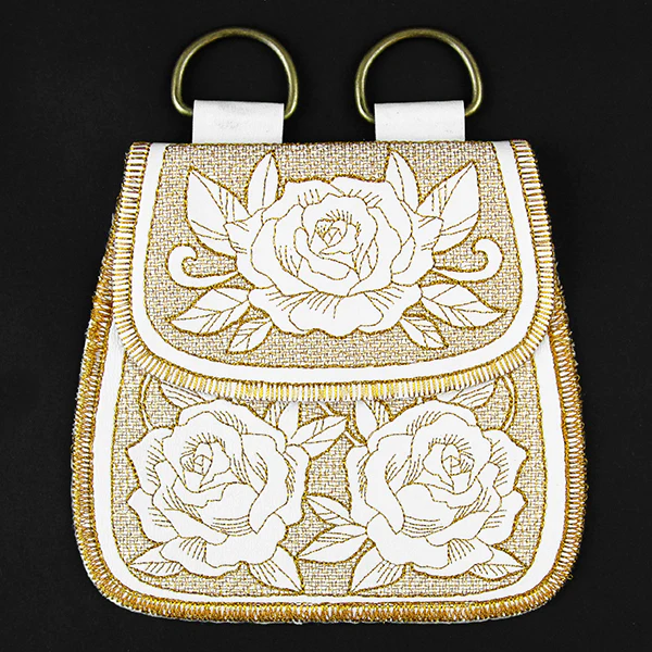 In a Stitch Rose Purse (In-the-Hoop) - Image 3