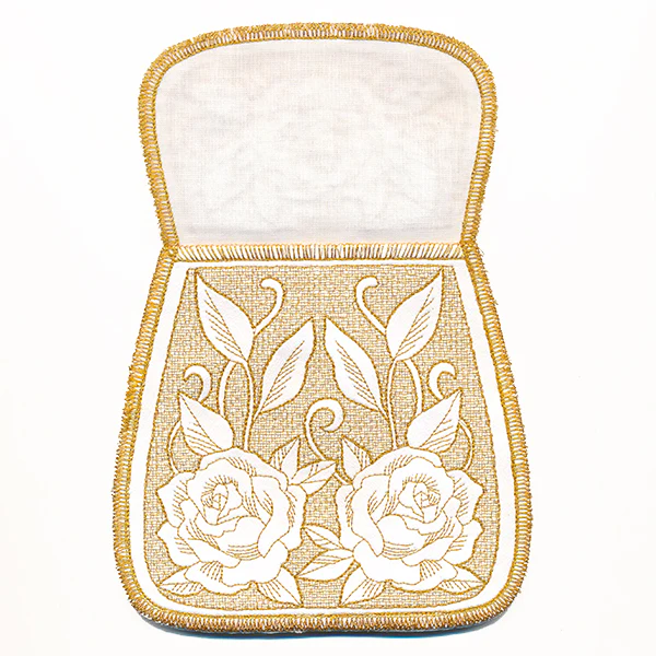 In a Stitch Rose Purse (In-the-Hoop) - Image 4