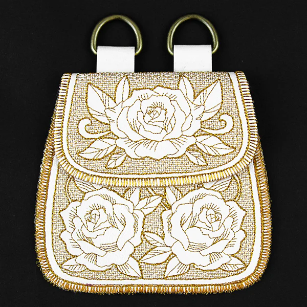 In a Stitch Rose Purse (In-the-Hoop) - Image 5