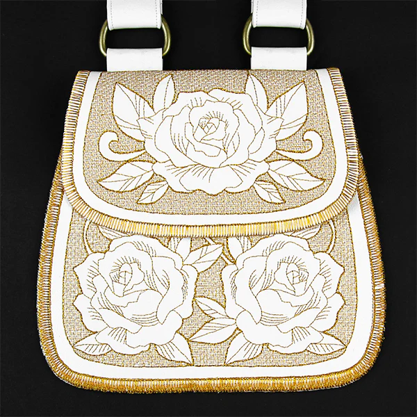 In a Stitch Rose Purse (In-the-Hoop) - Image 7