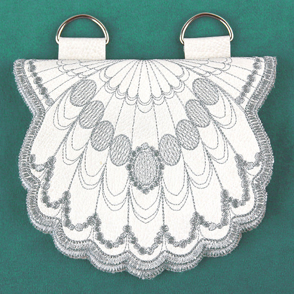 In-a-Stitch Seashell Purse (In-the-Hoop) - Image 4