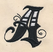 Inked Letter A - Image 3