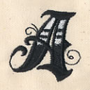 Inked Letter A - Image 4