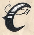 Inked Letter C - Image 4