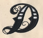 Inked Letter D - Image 3