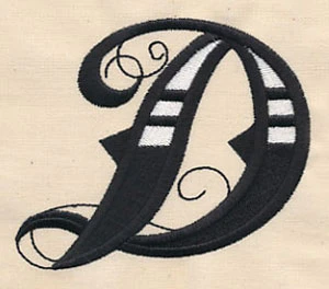 Inked Letter D - Image 5