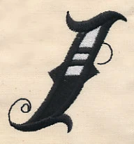 Inked Letter I - Image 2