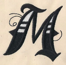 Inked Letter M - Image 2
