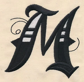 Inked Letter M - Image 5
