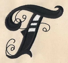 Inked Letter T - Image 2