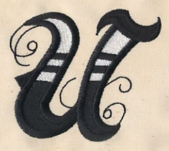 Inked Letter U - Image 2