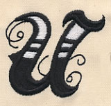 Inked Letter U - Image 3