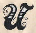 Inked Letter U - Image 4