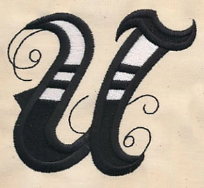 Inked Letter U - Image 5