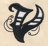Inked Letter V - Image 3