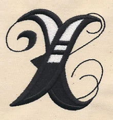 Inked Letter X - Image 2