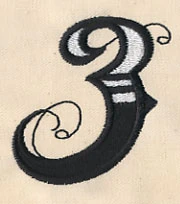 Inked Number 3 - Image 2
