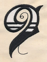 Inked Number 9