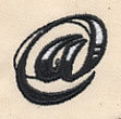 Inked Punctuation - At Sign - Image 4