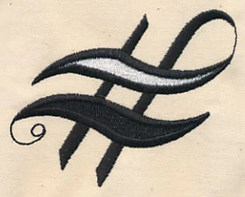 Inked Punctuation - Number Sign - Image 5