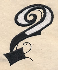 Inked Punctuation - Question Mark - Image 5