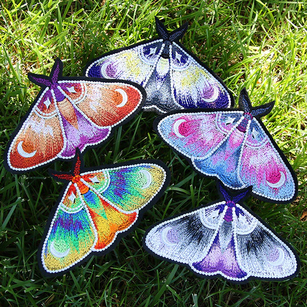 Into the Night Celestial Details Moth - Image 6