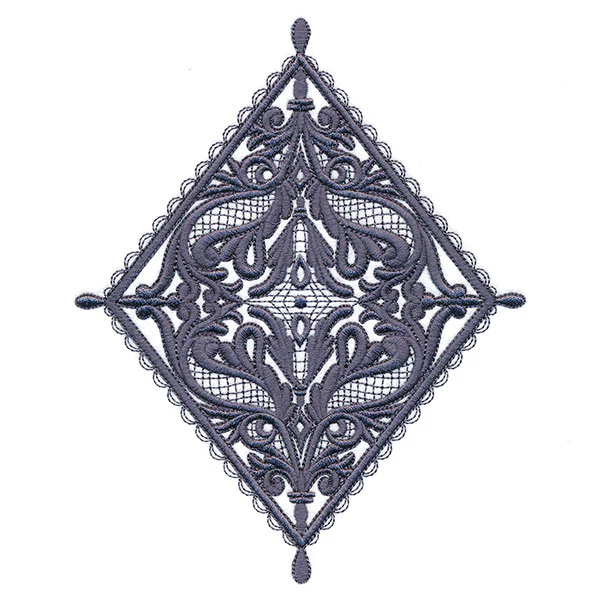Intricate Florals Diamond - Image 3