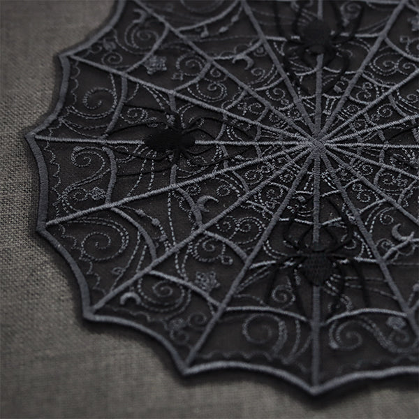 Intricate Spiderweb Doily (Freestanding Organza) - Image 8