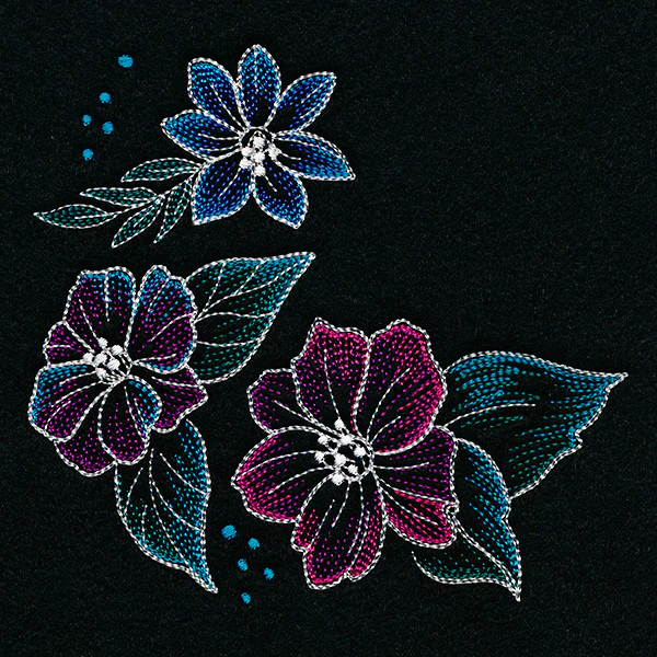 Iridescent Flower Corner - Image 4