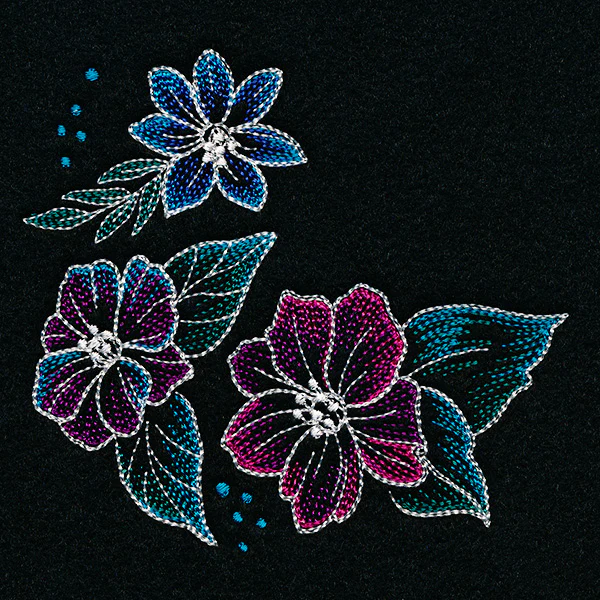 Iridescent Flower Corner - Image 7
