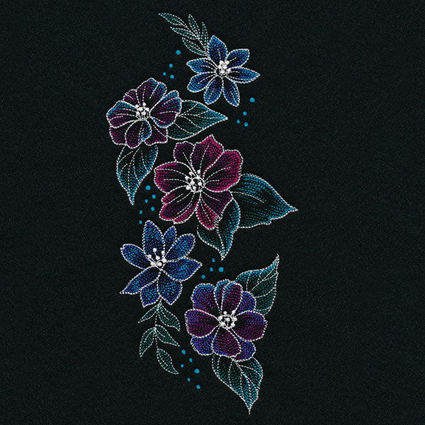 Iridescent Flower Spray - Image 4