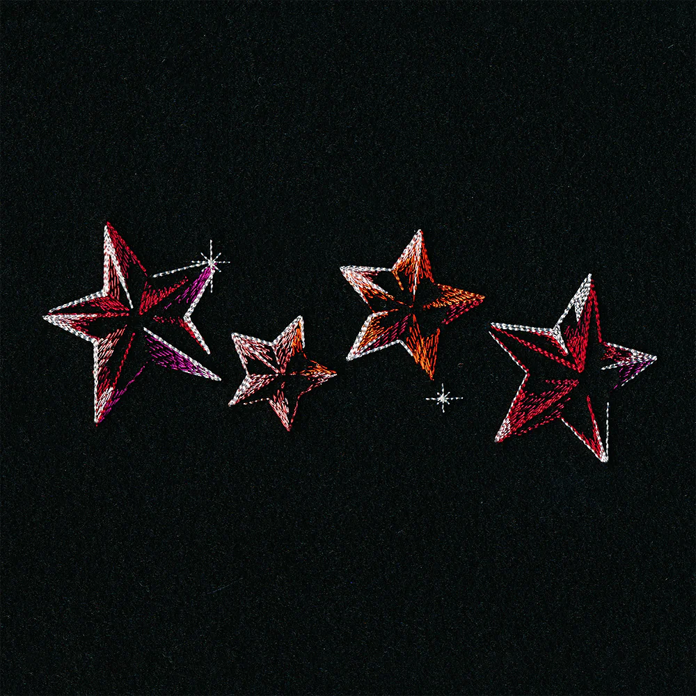 Iridescent Stars Border - Image 5