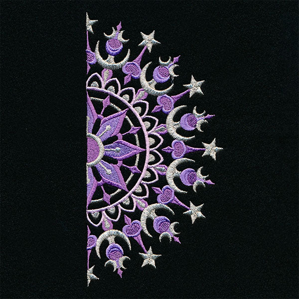 Ironwork and Magic Half Moon Mandala - Image 10