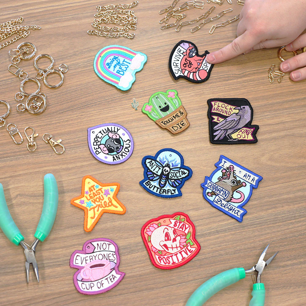Irreverent Keychains - At Least You Tried (In-the-Hoop) - Image 3
